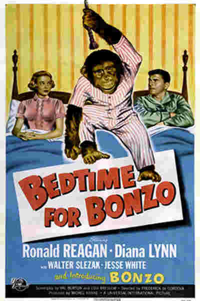 Bedtime for Bonzo (1951) starring Ronald Reagan on DVD on DVD