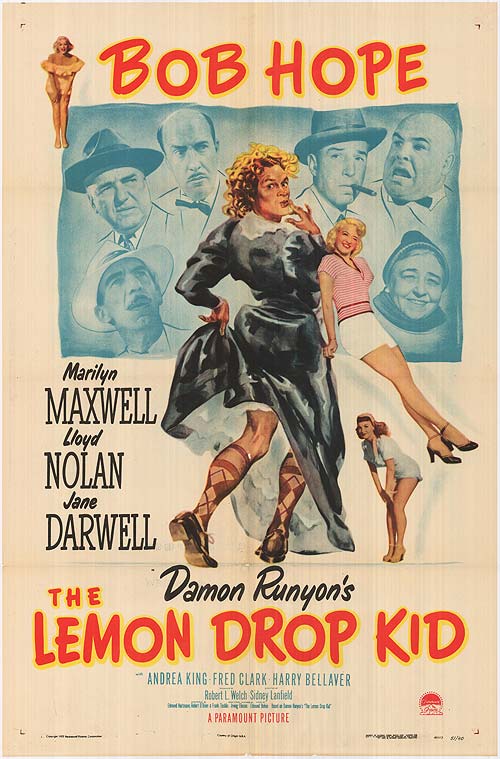 The Lemon Drop Kid (1951) starring Bob Hope on DVD on DVD