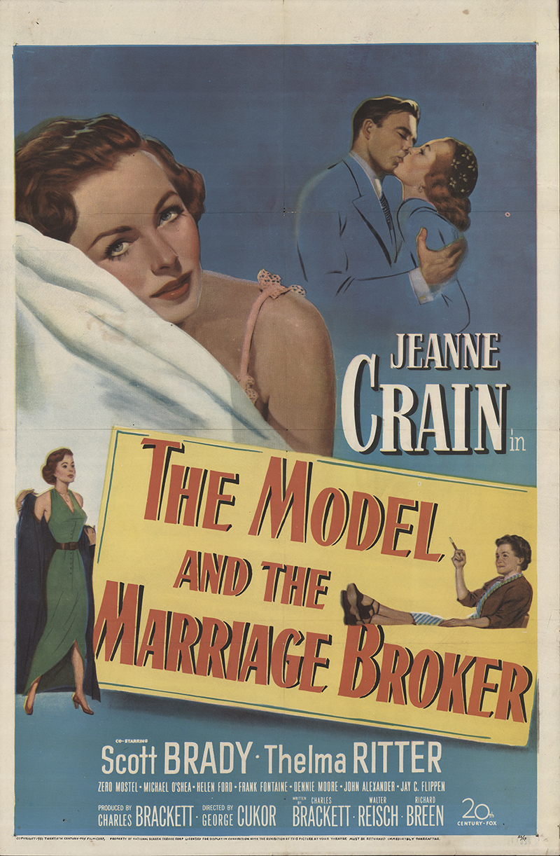 The Model and the Marriage Broker (1951) starring Jeanne Crain on DVD on DVD