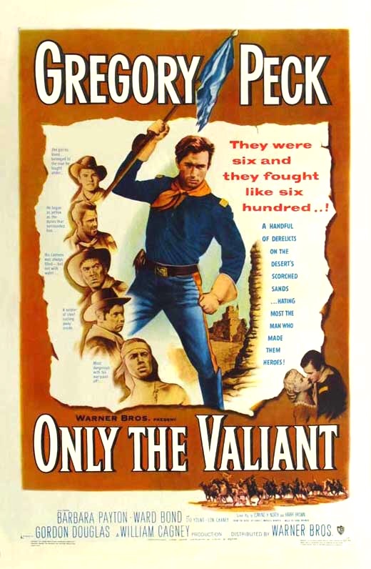 Only the Valiant (1951) starring Gregory Peck on DVD on DVD