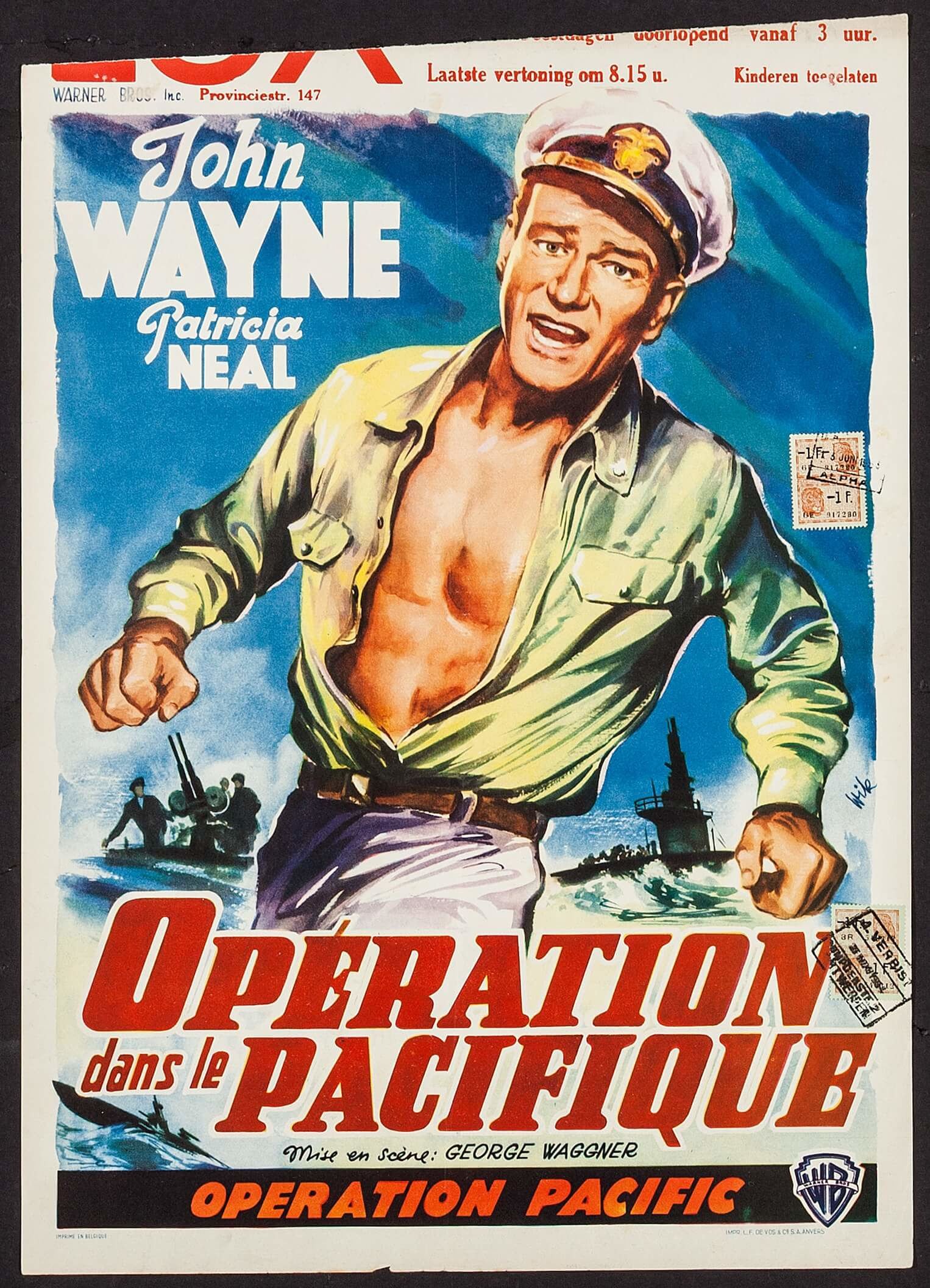Operation Pacific (1951) starring John Wayne on DVD on DVD