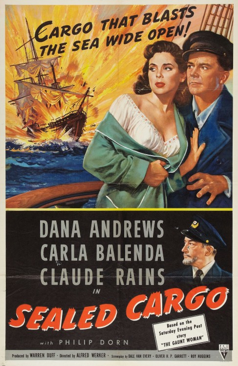 Sealed Cargo (1951) with English Subtitles on DVD on DVD