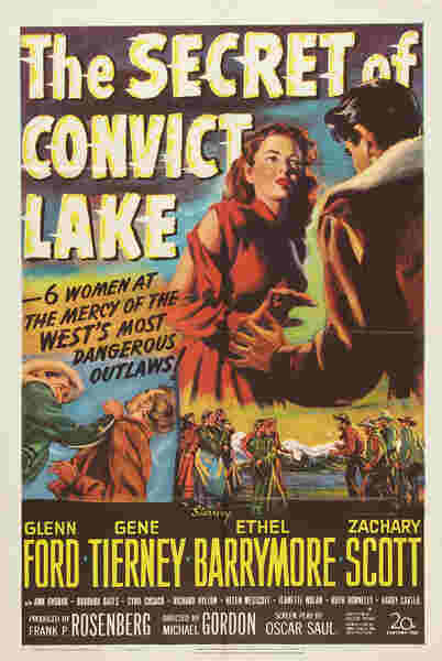 The Secret of Convict Lake (1951) starring Glenn Ford on DVD on DVD