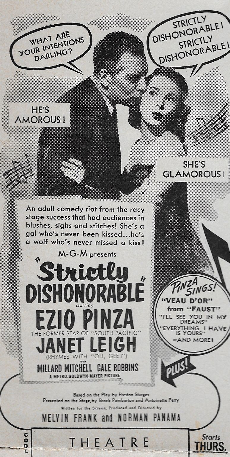 Strictly Dishonorable (1951) Screenshot 5