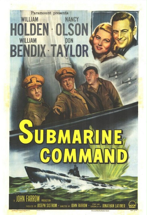 Submarine Command (1951) starring William Holden on DVD on DVD