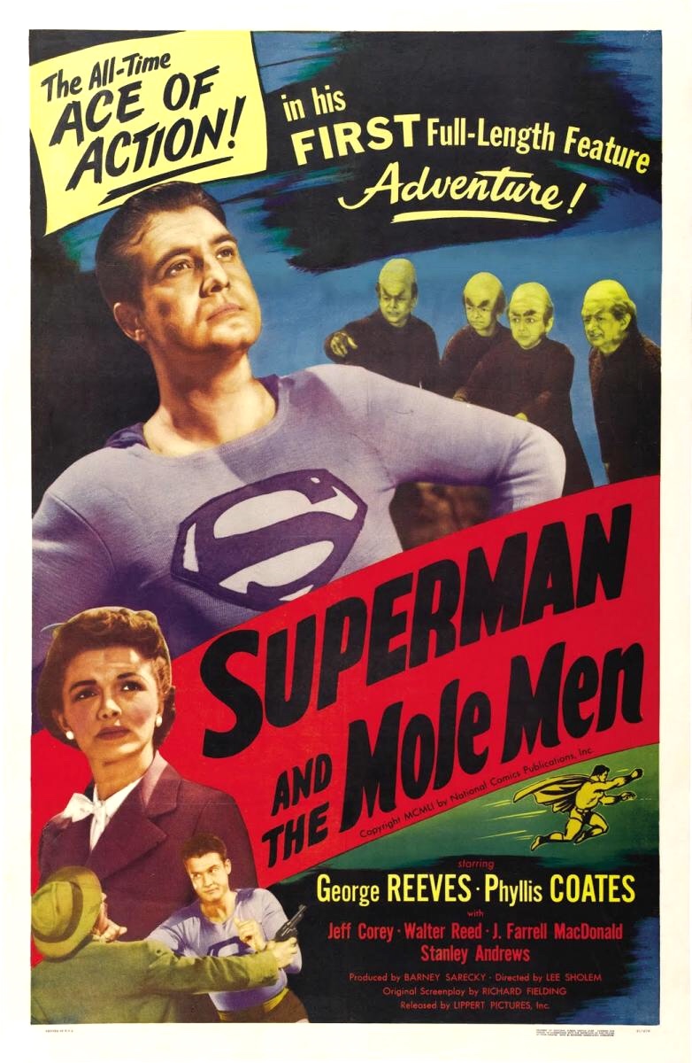 Superman and the Mole-Men (1951) starring George Reeves on DVD on DVD