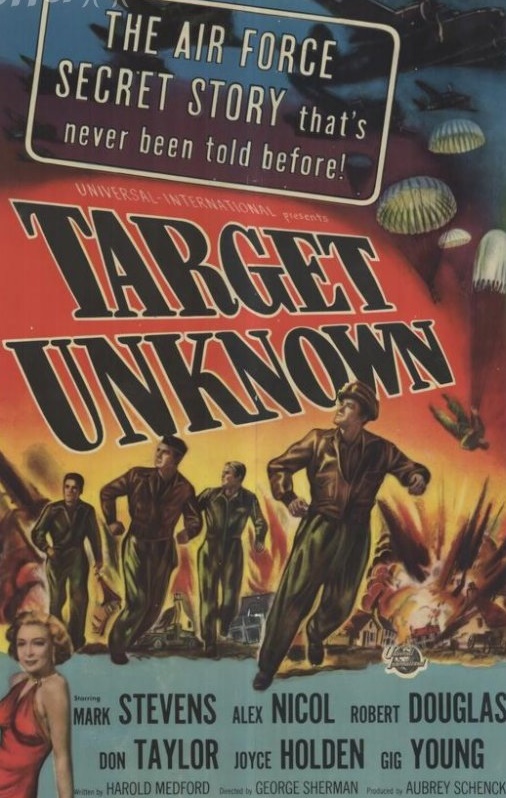 Target Unknown (1951) starring Mark Stevens on DVD on DVD