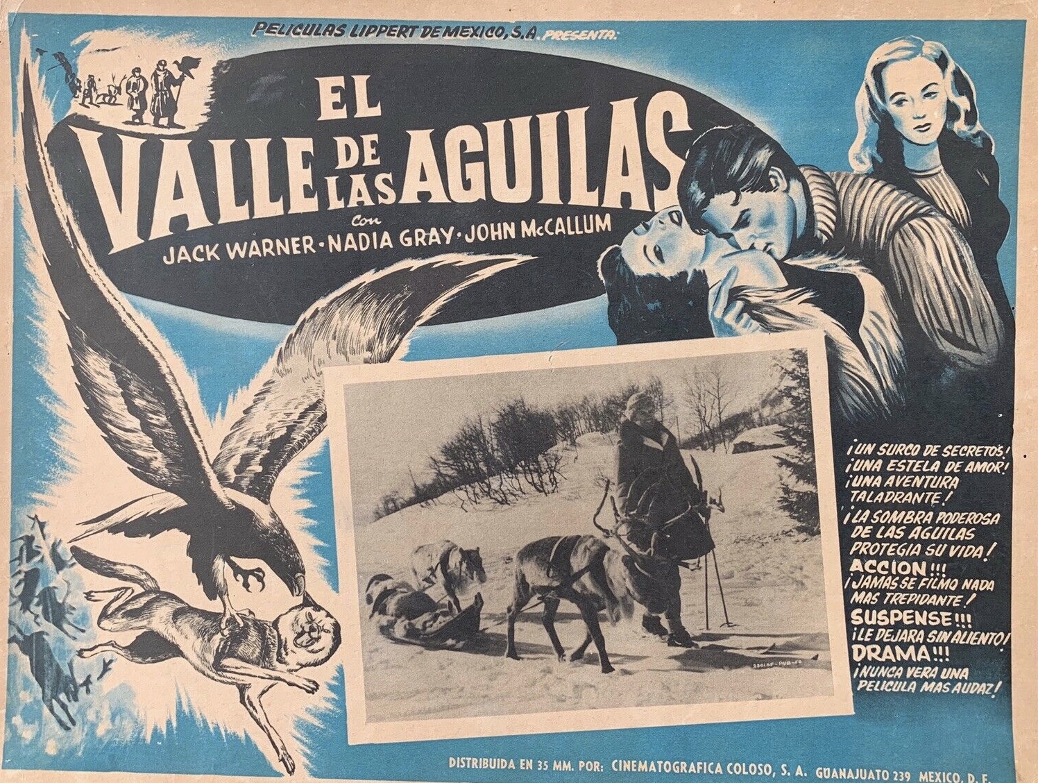 Valley of the Eagles (1951) Screenshot 2