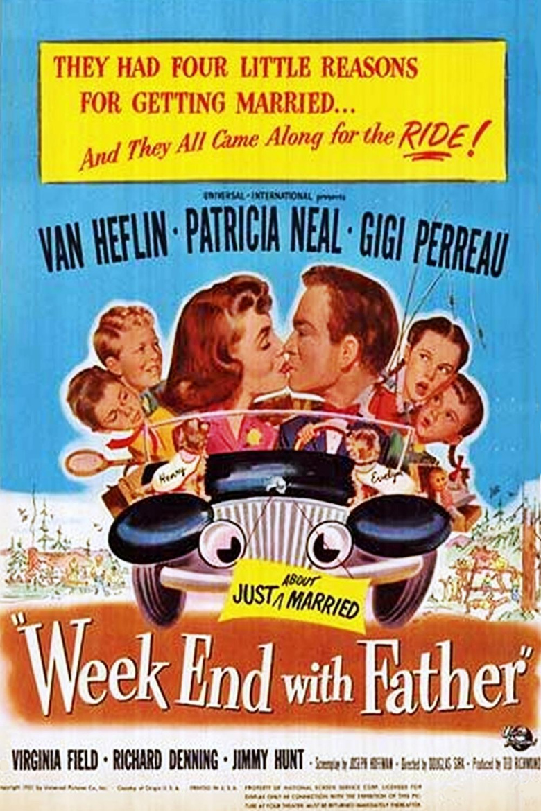 Week-End with Father (1951) starring Van Heflin on DVD on DVD
