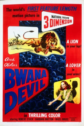 Bwana Devil (1952) starring Robert Stack on DVD on DVD