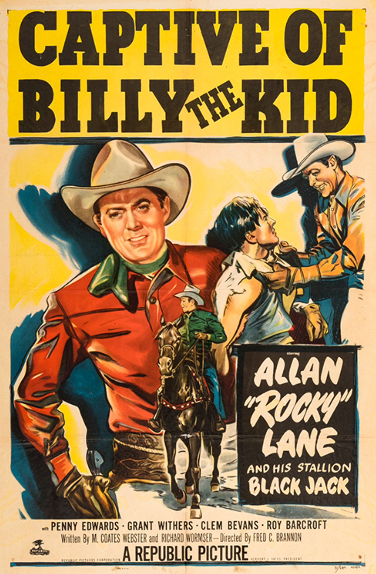 Captive of Billy the Kid (1952) Screenshot 1 