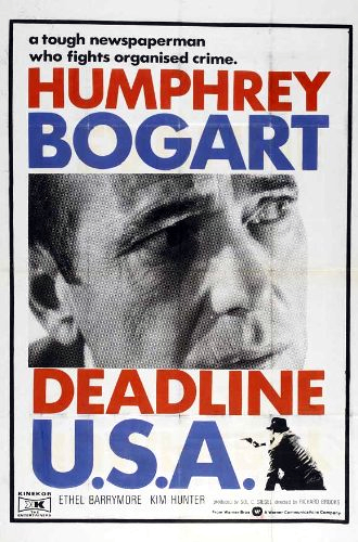 Deadline - U.S.A. (1952) starring Humphrey Bogart on DVD on DVD