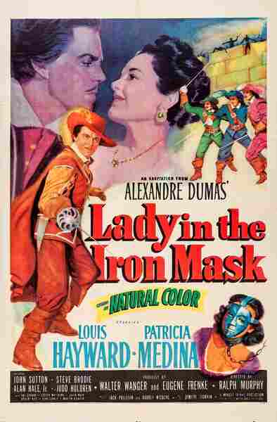 Lady in the Iron Mask (1952) starring Louis Hayward on DVD on DVD