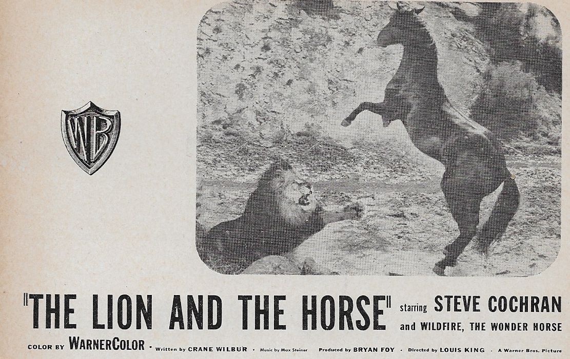 The Lion and the Horse (1952) Screenshot 1