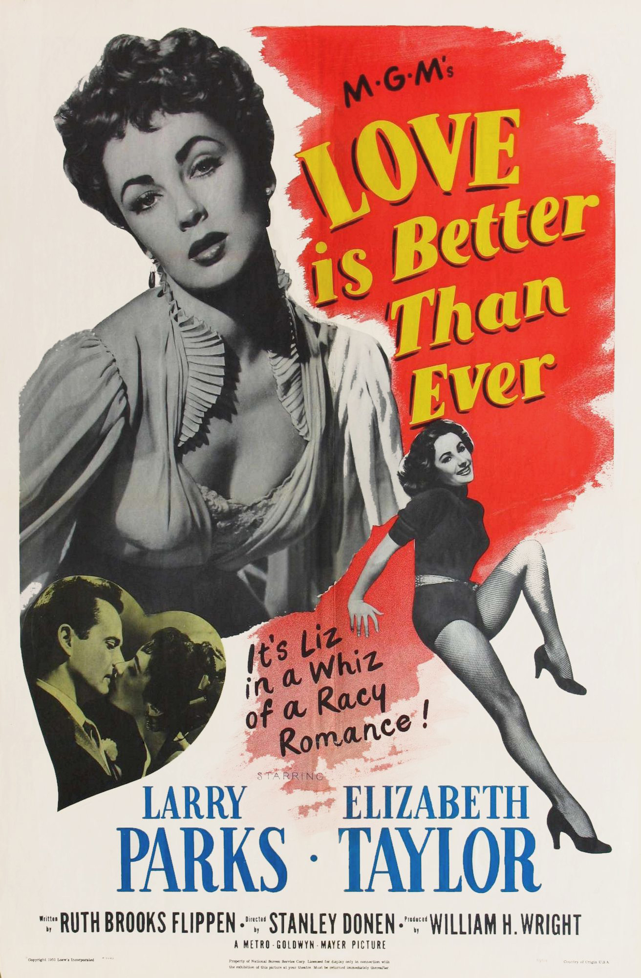 Love Is Better Than Ever (1952) starring Larry Parks on DVD on DVD