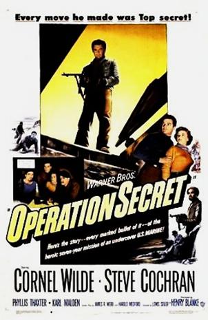 Operation Secret (1952) starring Cornel Wilde on DVD on DVD