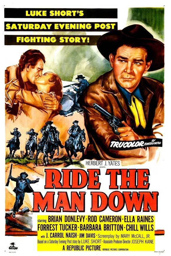 Ride the Man Down (1952) starring Brian Donlevy on DVD on DVD