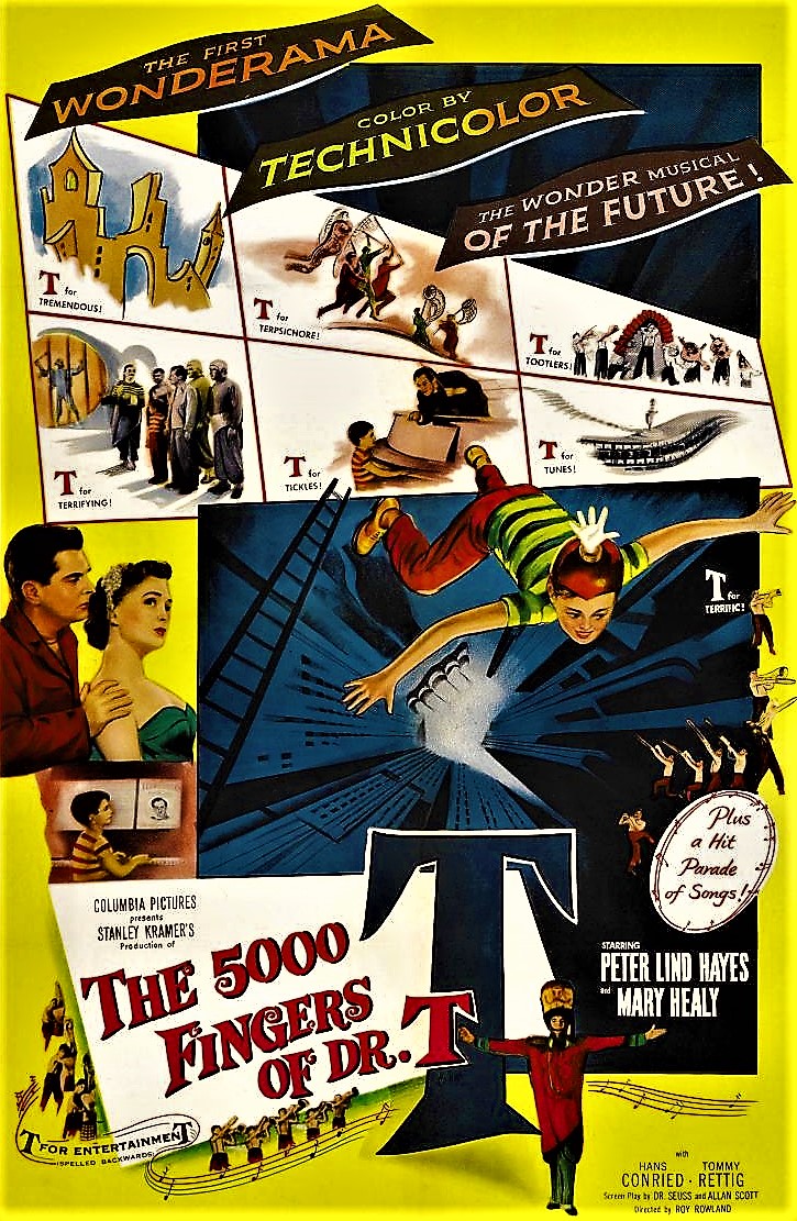 The 5,000 Fingers of Dr. T. (1953) starring Peter Lind Hayes on DVD on DVD