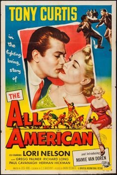 The All American (1953) starring Tony Curtis on DVD on DVD