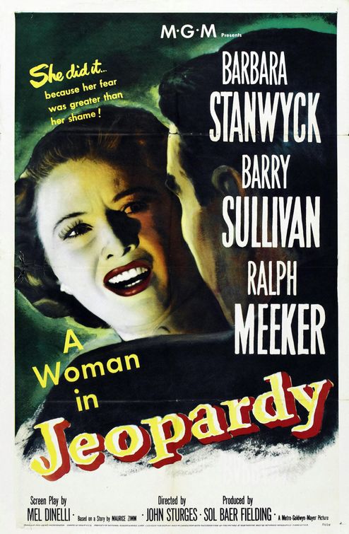 Jeopardy (1953) with English Subtitles on DVD on DVD