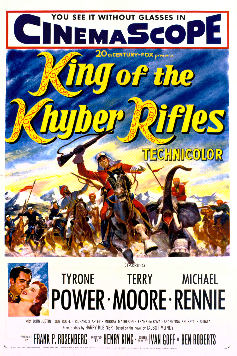 King of the Khyber Rifles (1953) starring Tyrone Power on DVD on DVD