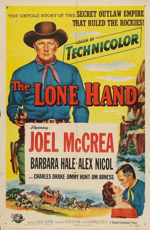 The Lone Hand (1953) starring Joel McCrea on DVD on DVD