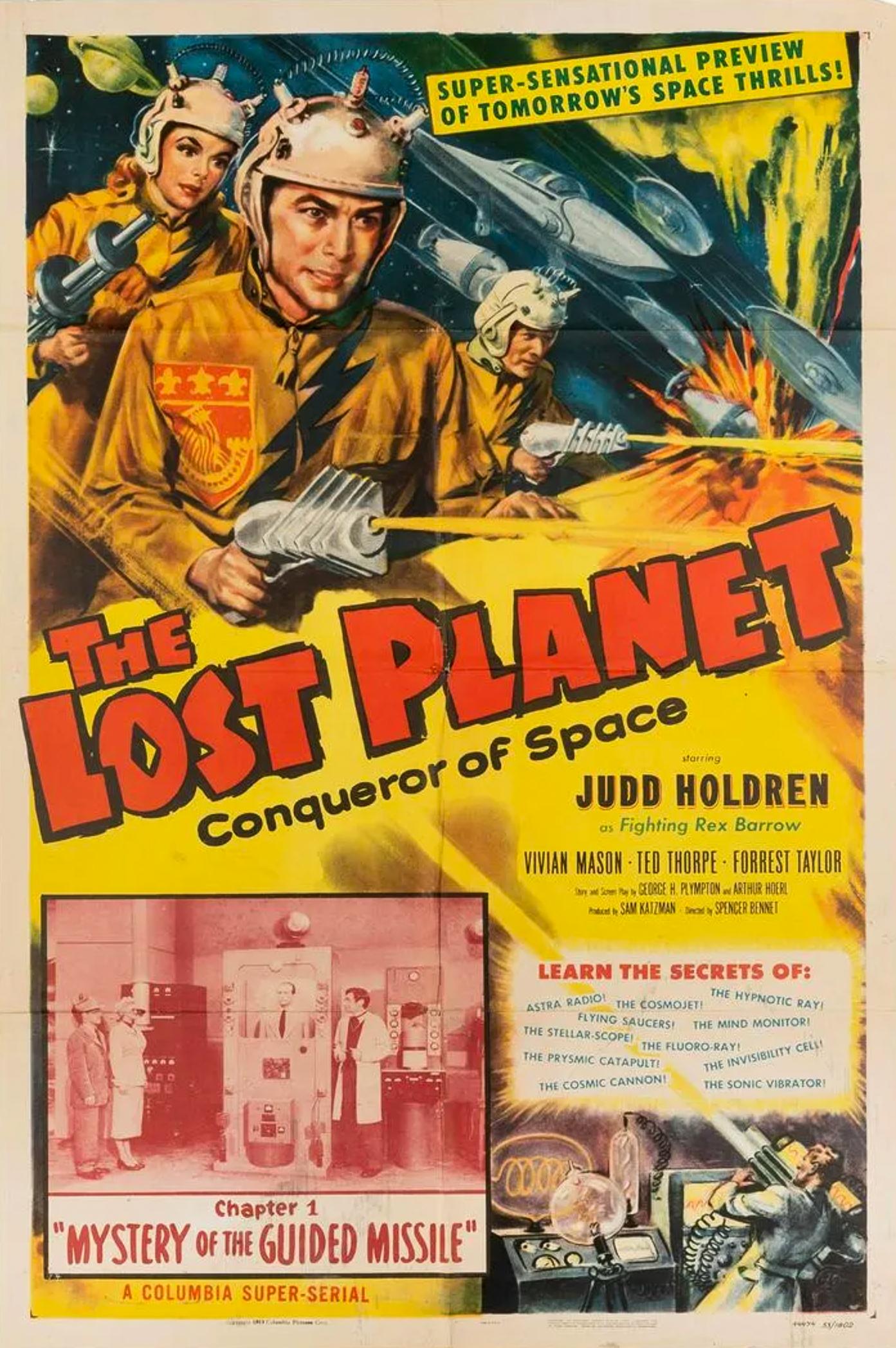 The Lost Planet (1953) starring Judd Holdren on DVD on DVD