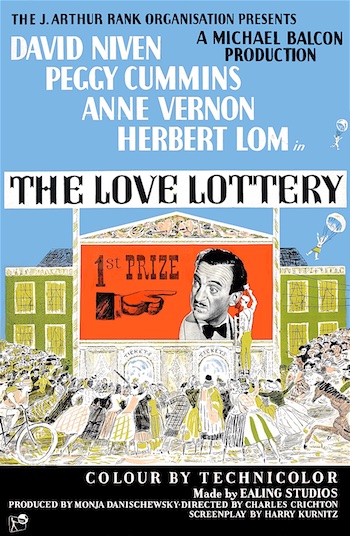 The Love Lottery (1954) with English Subtitles on DVD on DVD