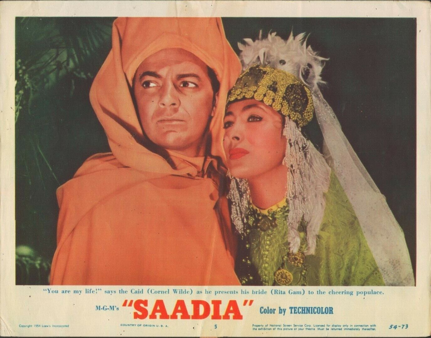 Saadia (1953) Screenshot 5