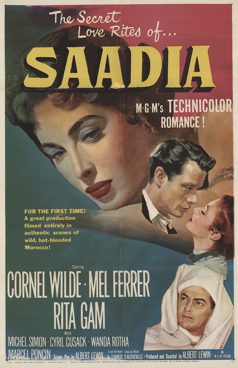 Saadia (1953) starring Cornel Wilde on DVD on DVD