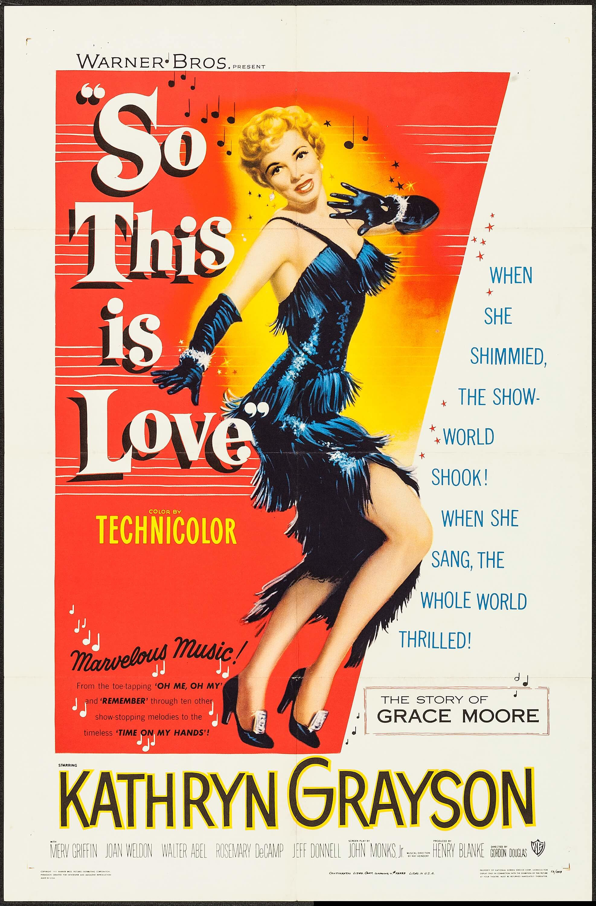So This Is Love (1953) starring Kathryn Grayson on DVD on DVD