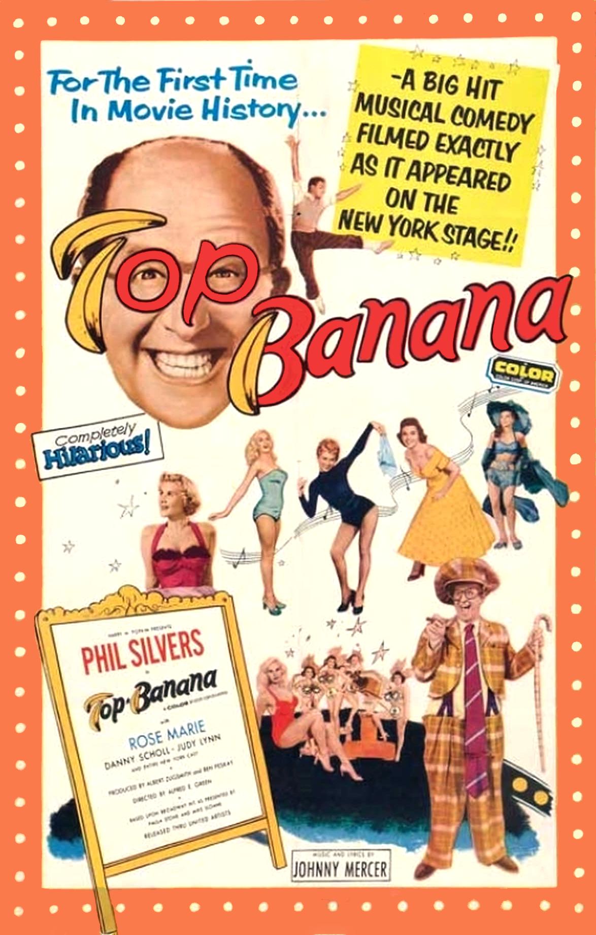 Top Banana (1954) starring Phil Silvers on DVD on DVD