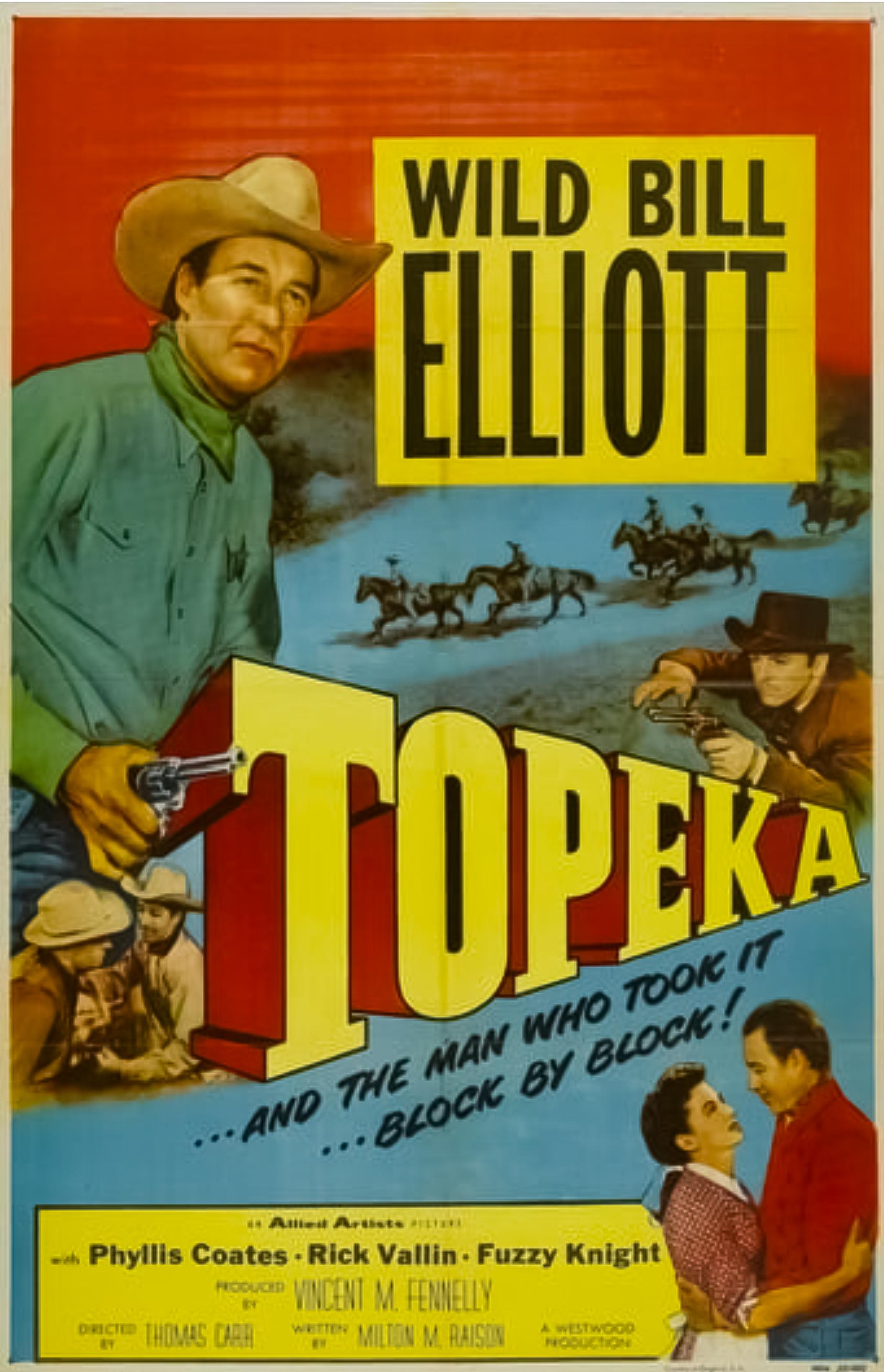 Topeka (1953) starring Bill Elliott on DVD on DVD