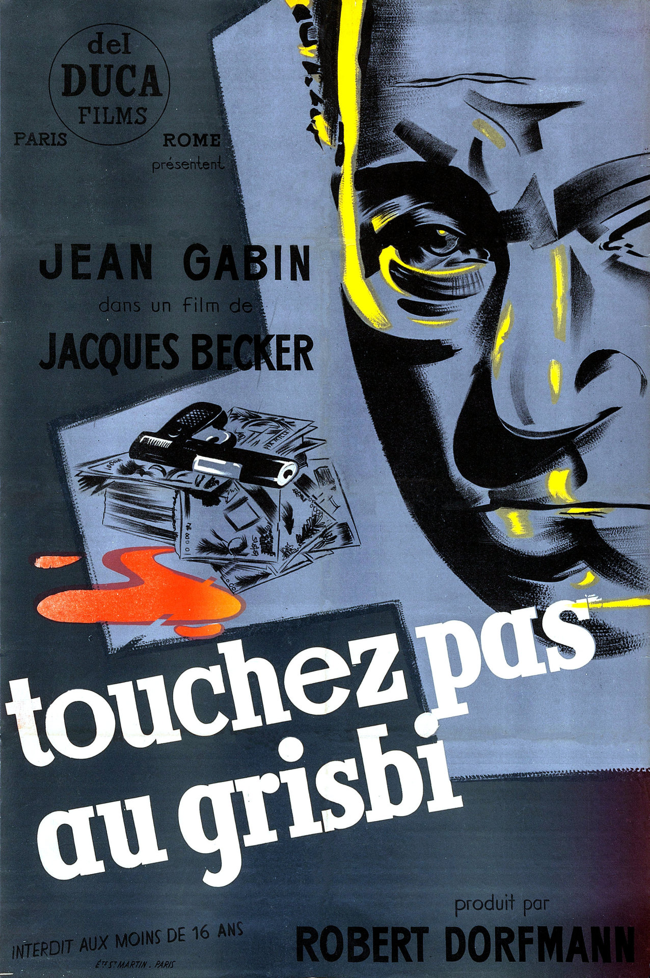 Touchez Pas au Grisbi (1954) with English Subtitles on DVD on DVD
