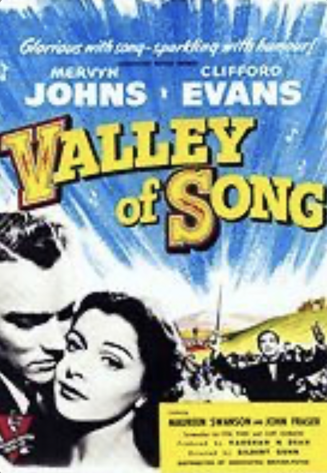 Valley of Song (1953) starring Mervyn Johns on DVD on DVD