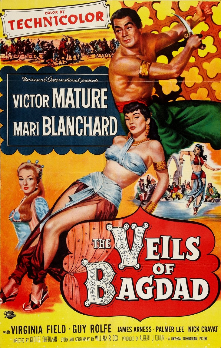 The Veils of Bagdad (1953) starring Victor Mature on DVD on DVD