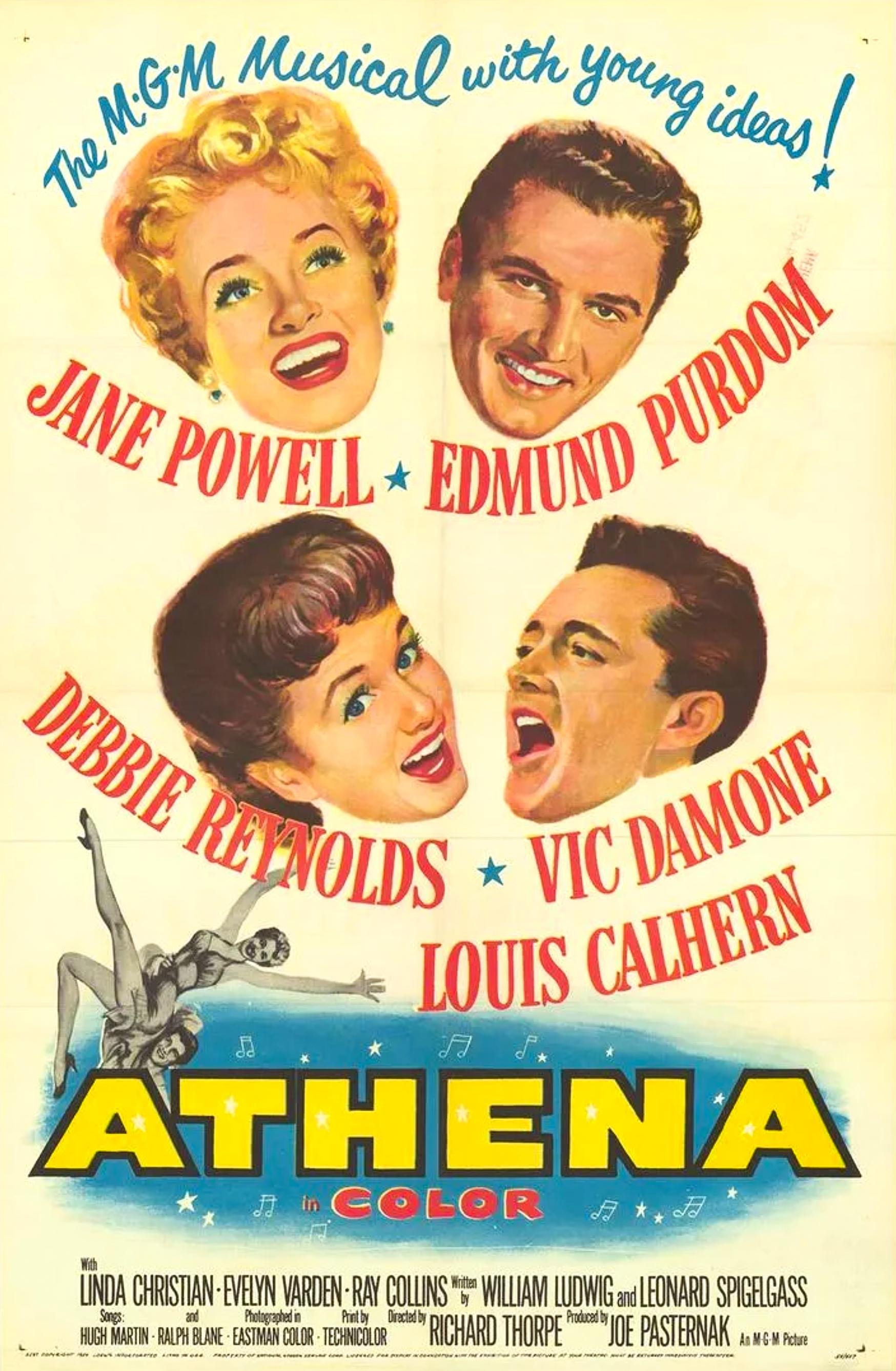 Athena (1954) starring Jane Powell on DVD on DVD