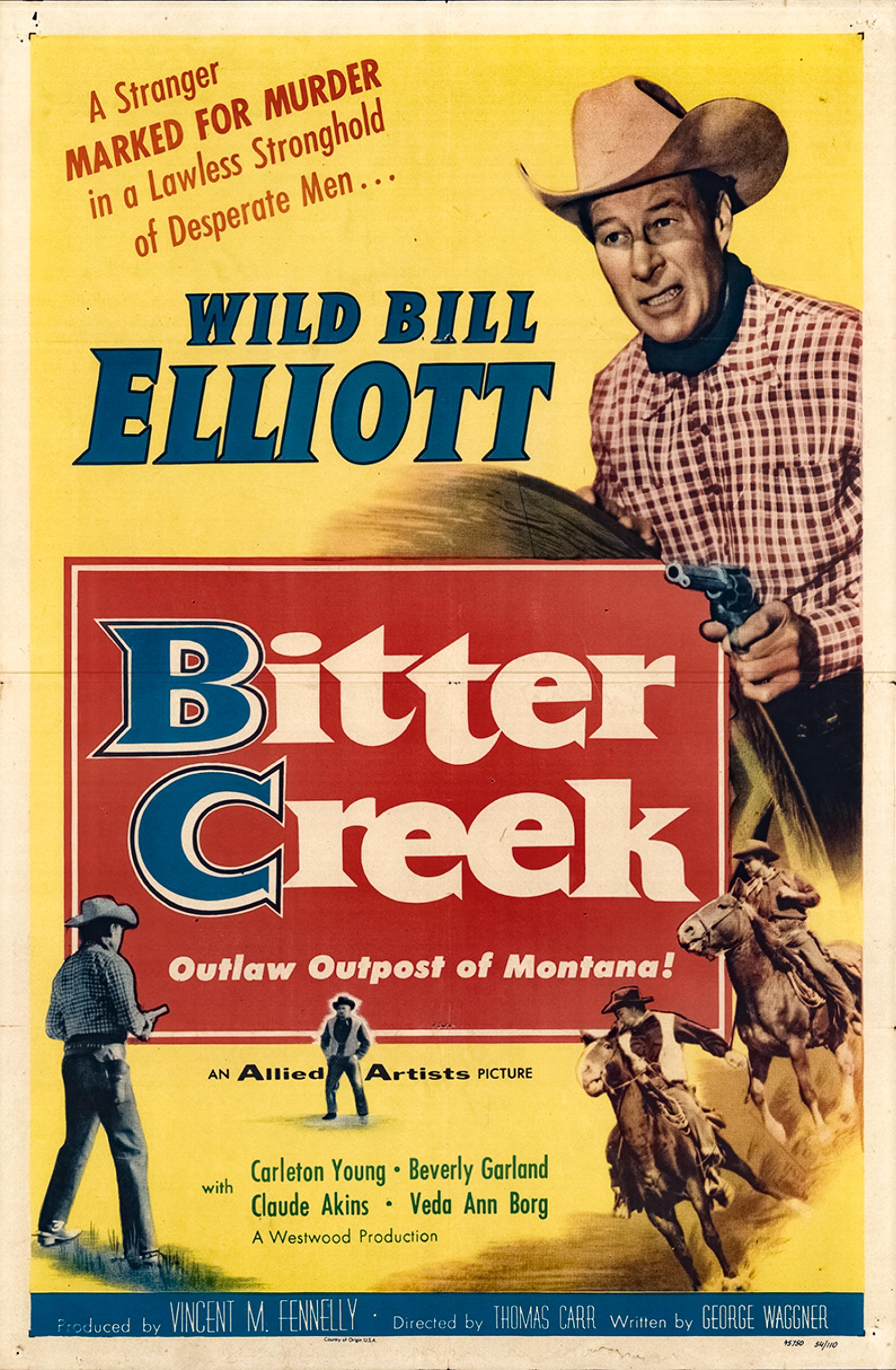 Bitter Creek (1954) Screenshot 1
