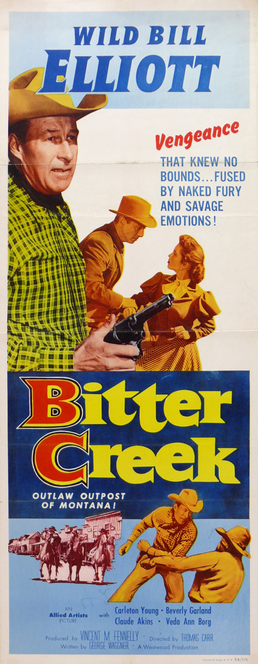 Bitter Creek (1954) Screenshot 2
