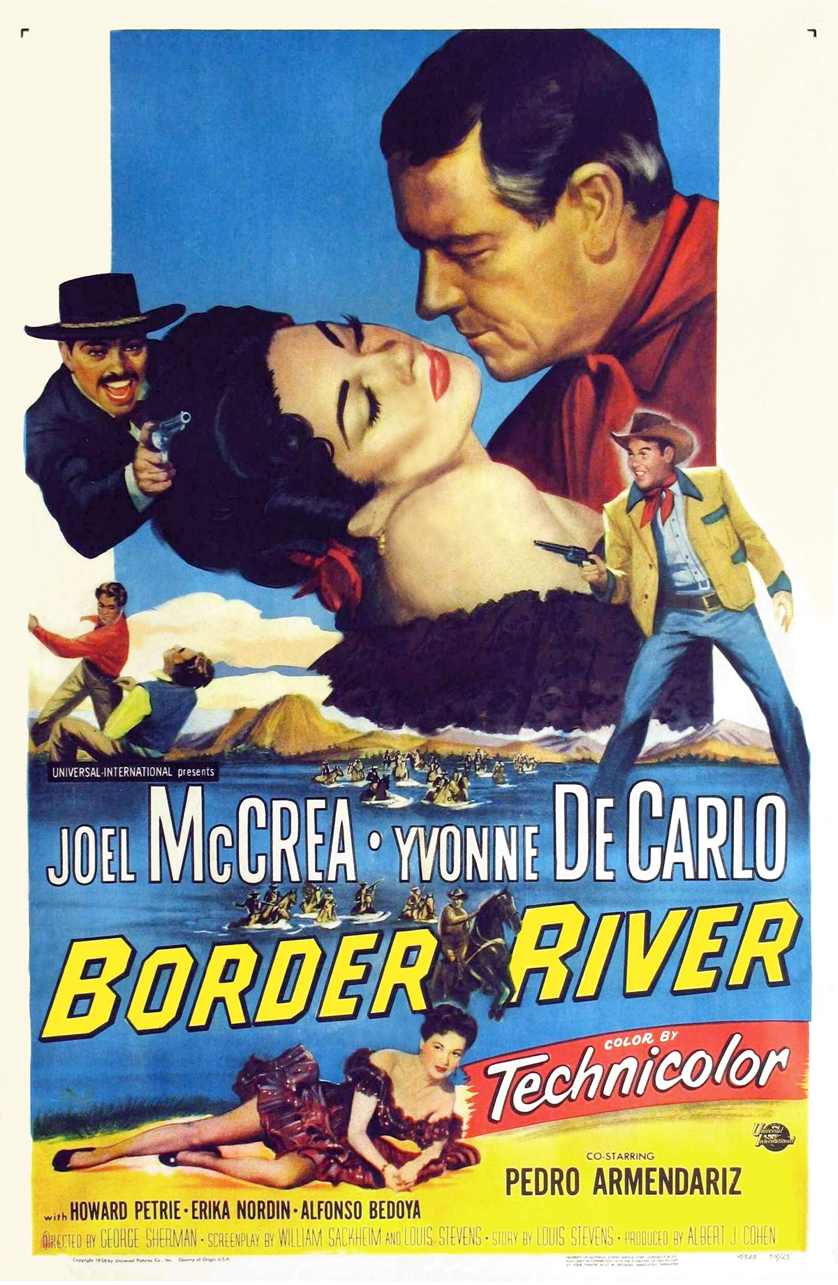 Border River (1954) starring Joel McCrea on DVD on DVD