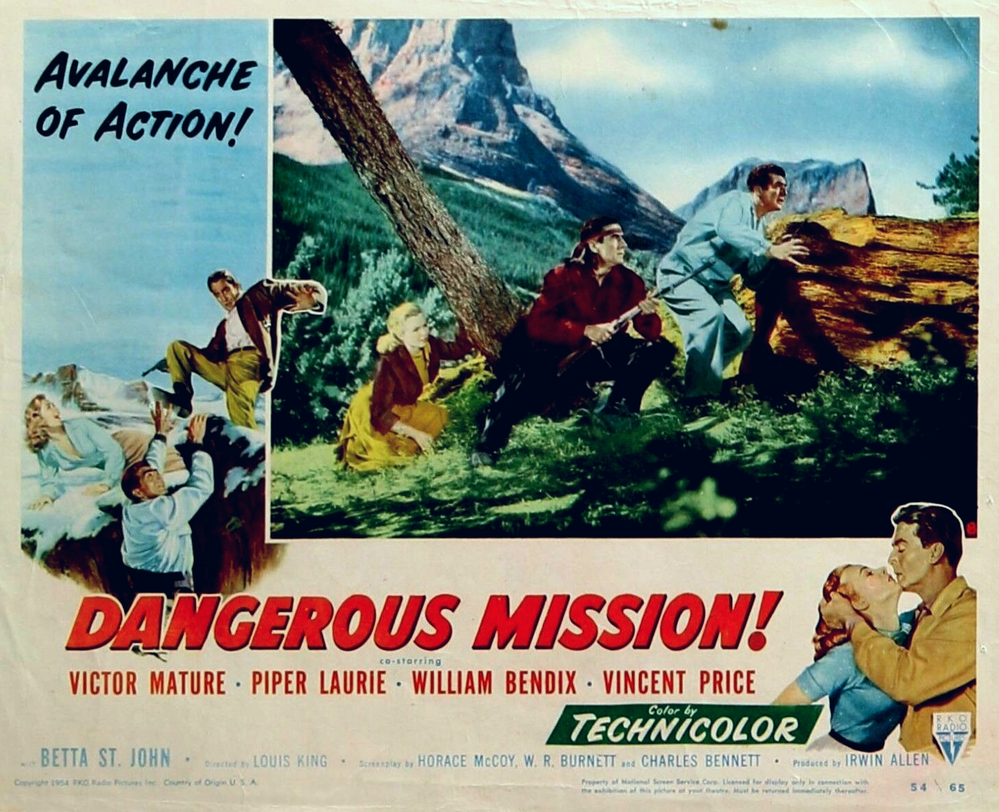 Dangerous Mission (1954) Screenshot 1