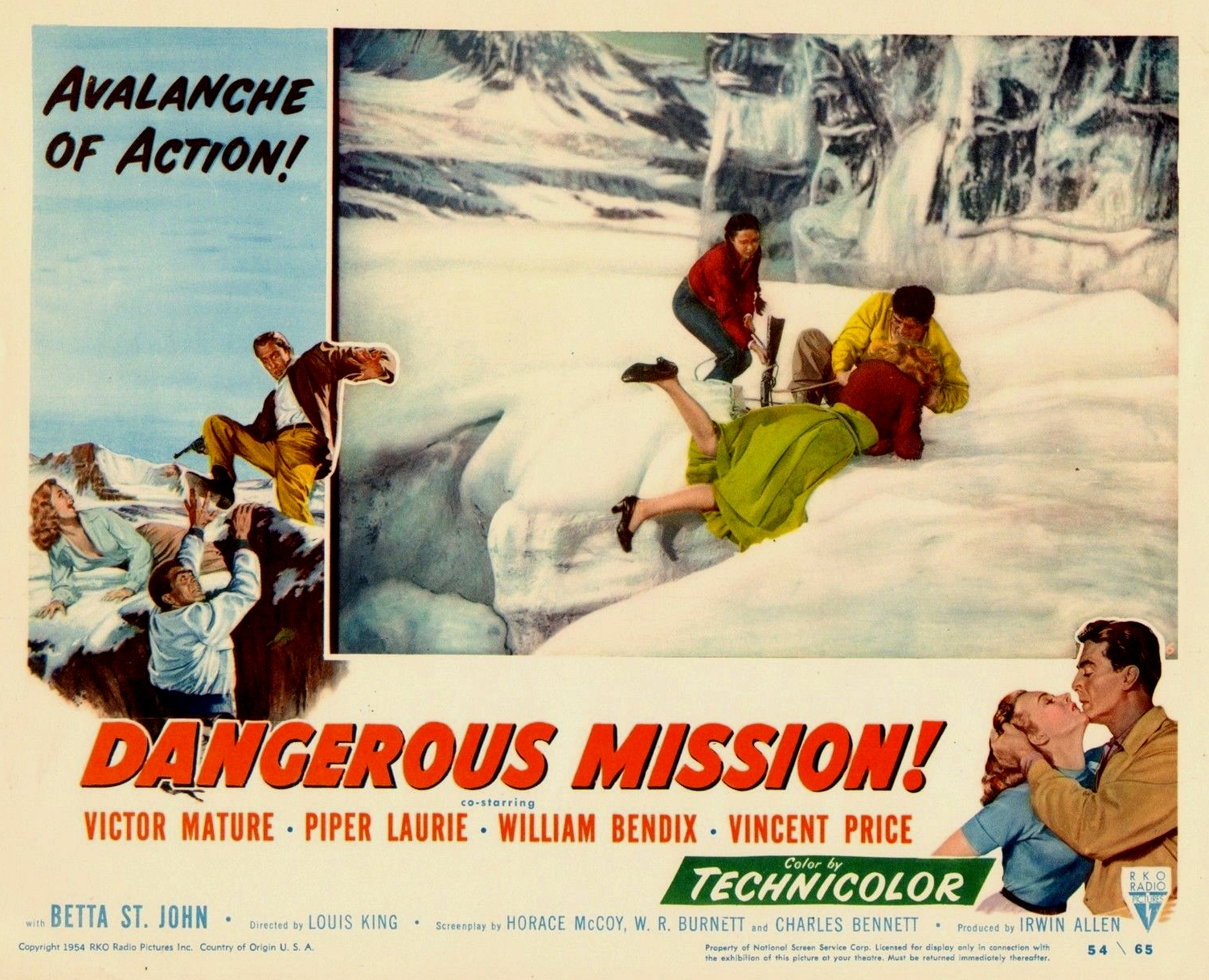 Dangerous Mission (1954) Screenshot 2
