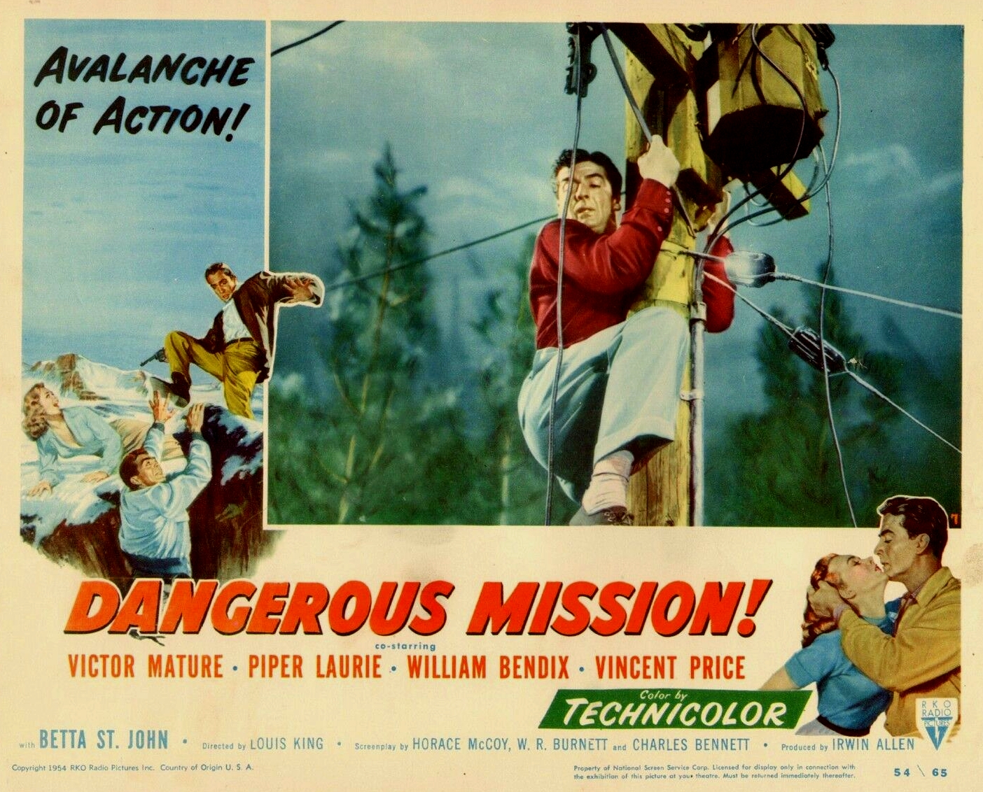 Dangerous Mission (1954) Screenshot 3