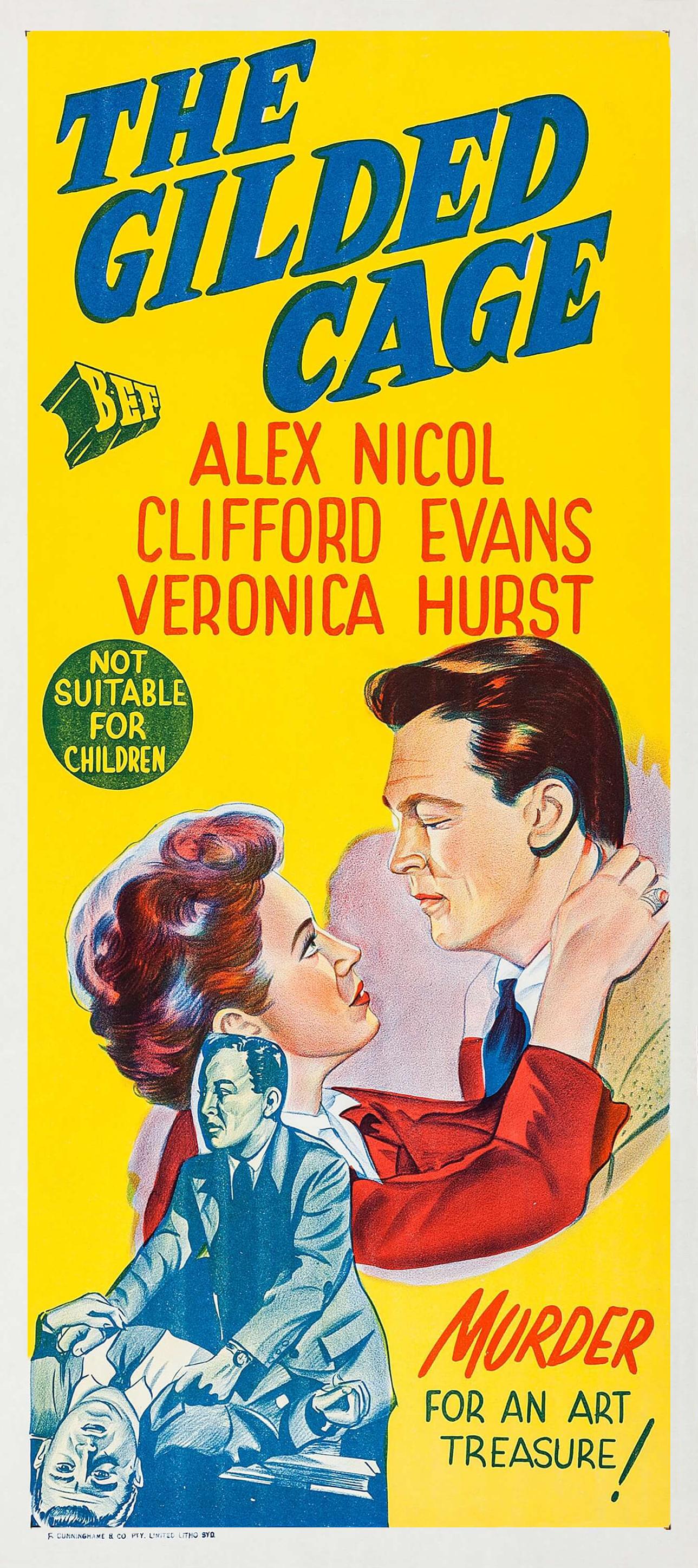 The Gilded Cage (1955) starring Alex Nicol on DVD on DVD