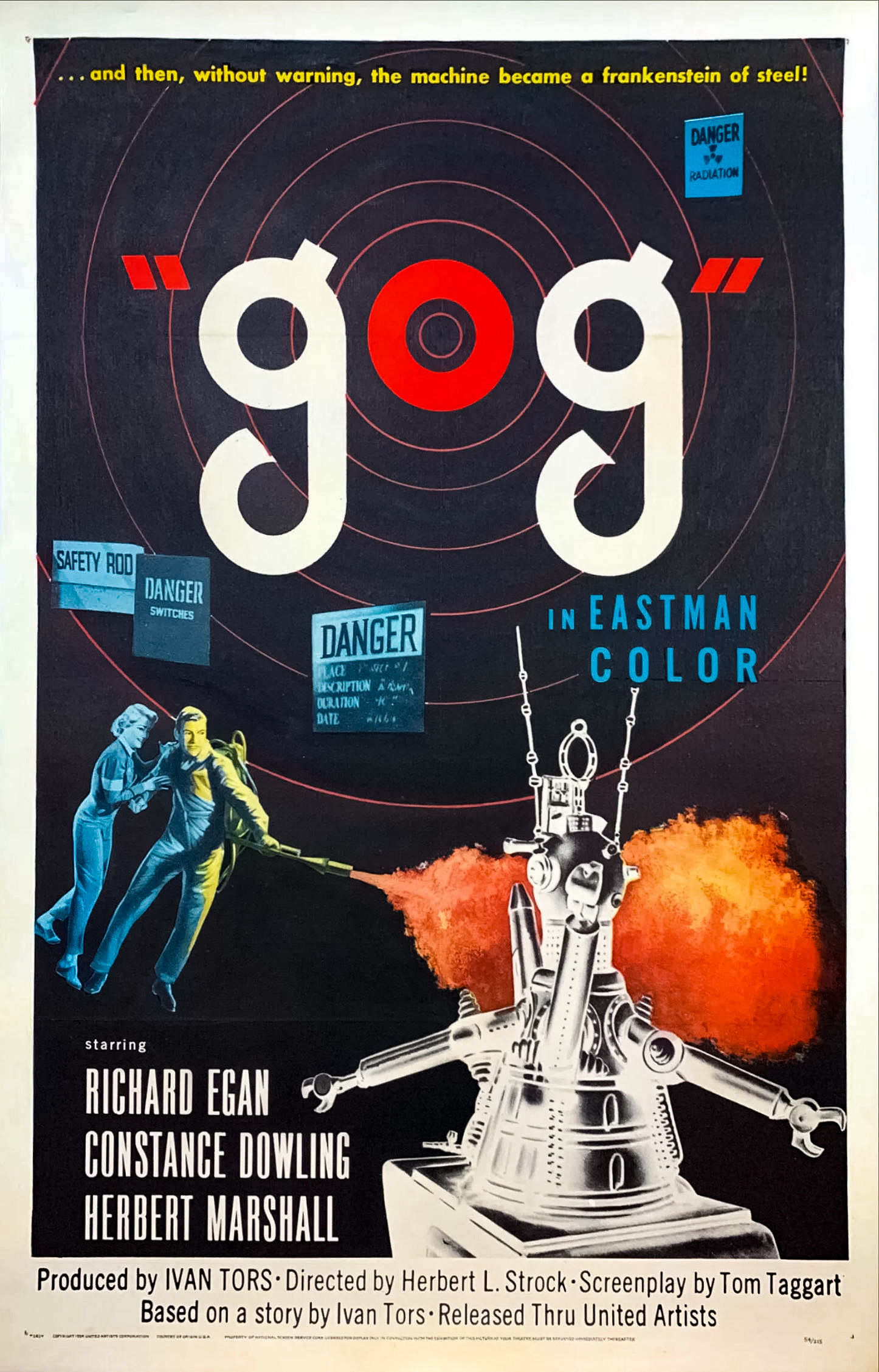 Gog (1954) starring Richard Egan on DVD on DVD