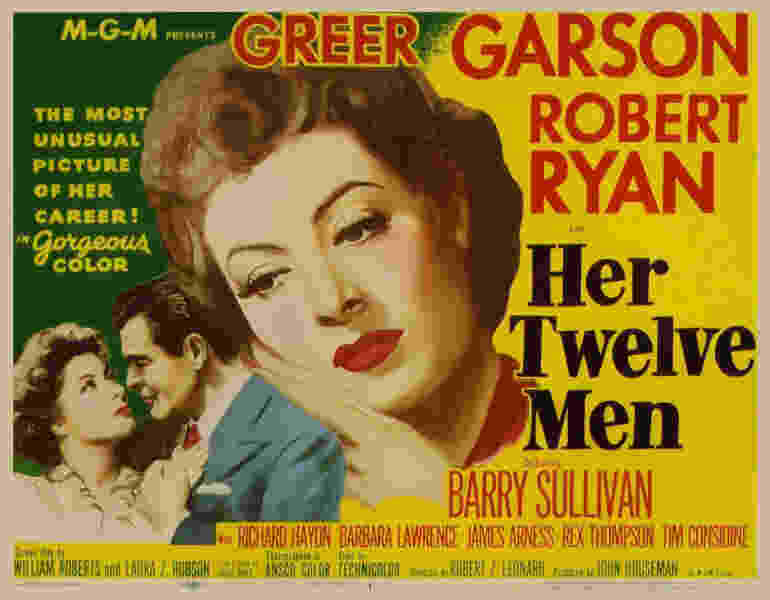 Her Twelve Men (1954) Screenshot 4