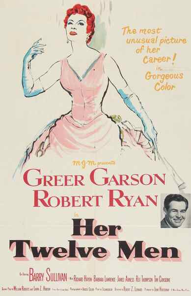 Her Twelve Men (1954) Screenshot 5
