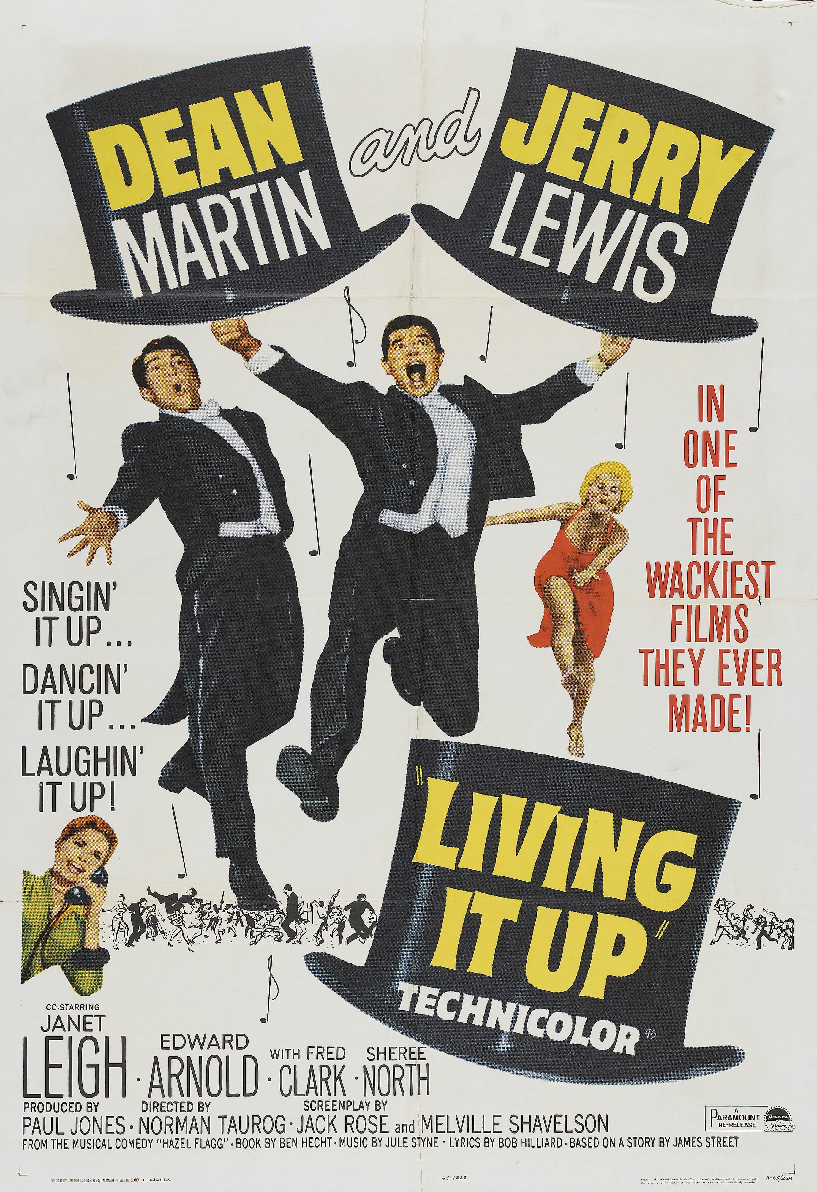 Living It Up (1954) starring Dean Martin on DVD on DVD