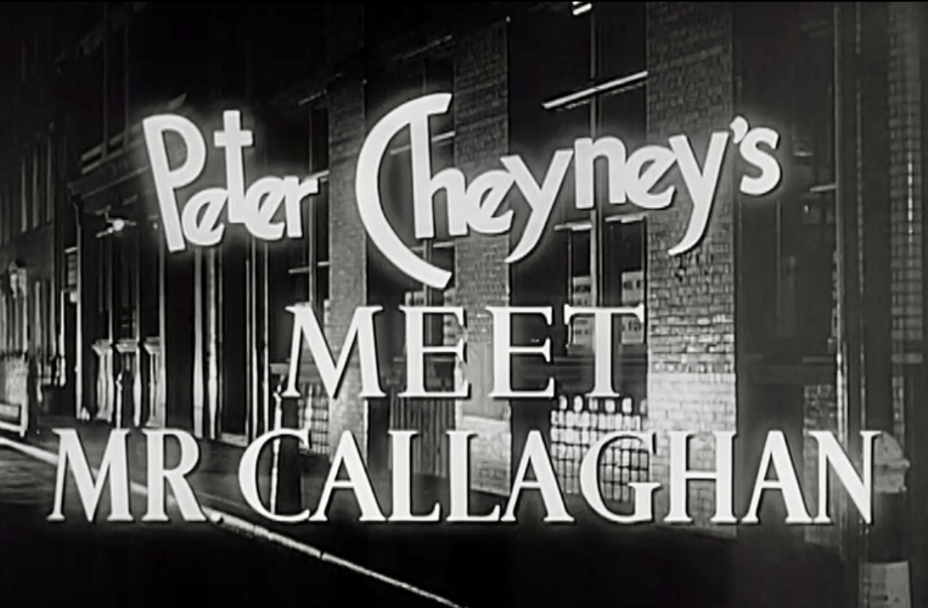 Meet Mr. Callaghan (1954) Screenshot 1 