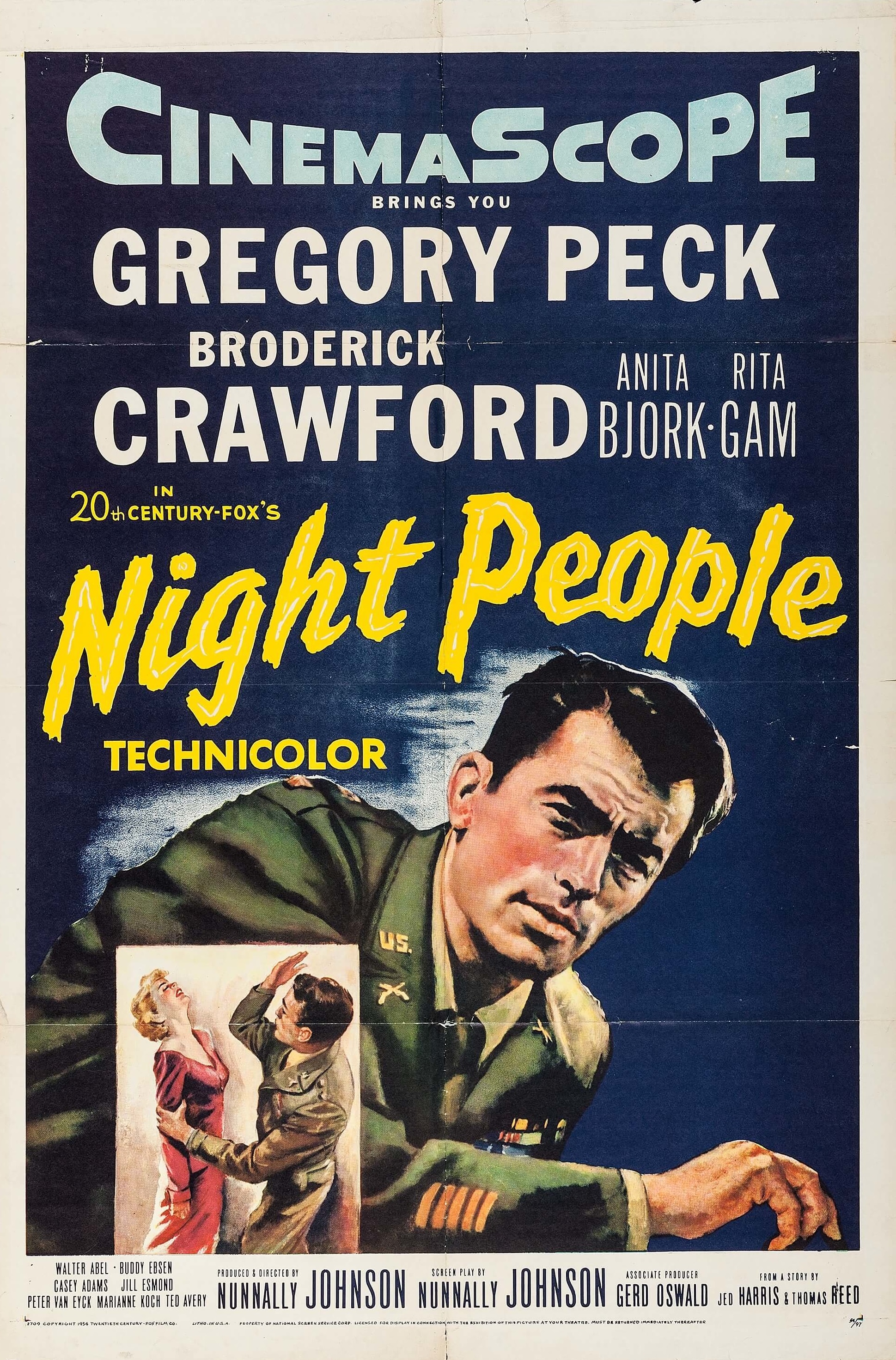 Night People (1954) with English Subtitles on DVD on DVD